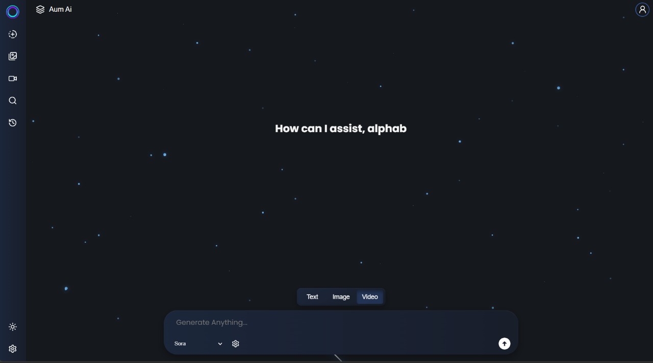 Multiple AI language models visualization